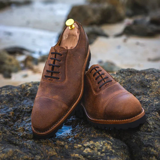 Monserant x Alex Cormac Cuir huilé