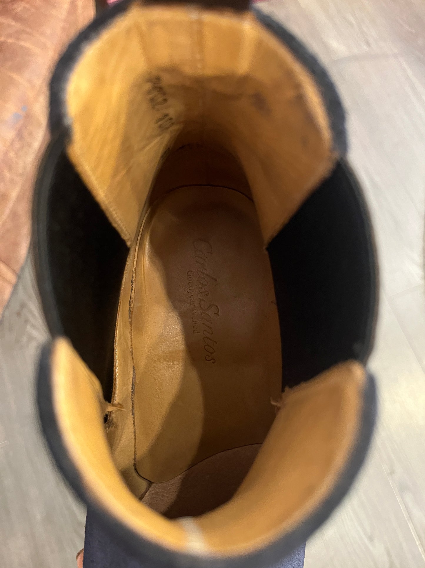 Carlos Santos Chelsea boots