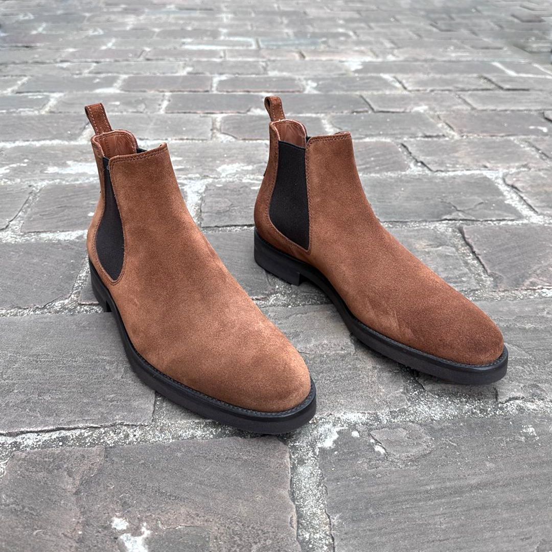 Chelsea boots Veau Velours Lottusse