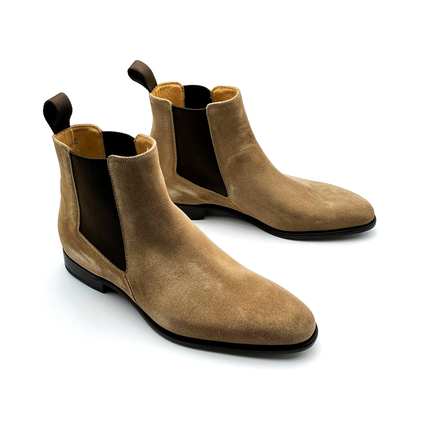 Chelsea boots Veau Velours Carlos Santos