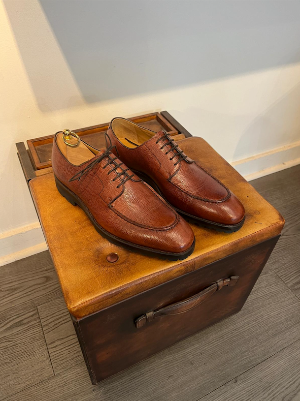 Derbies patinées de Pierre Monserant